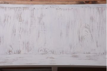 アンティーク家具　アンティーク　大きなペイント重ね収納棚(キャビネット・食器棚)(2)