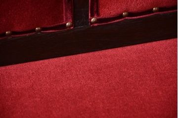 アンティーク家具　大正ロマン　高級品!古いナラ材のアンティークソファベンチ