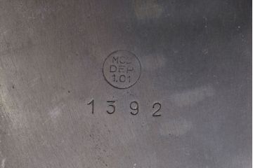 アンティーク雑貨　アンティーク　Achille Gamba(アキレ・ガンバ)　錫(スズ)のトレー