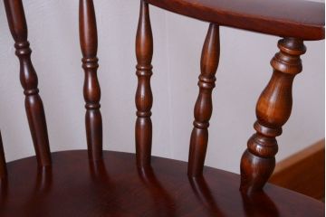 ヴィンテージ家具　柏木工　ビンテージ品　ウィンザーアームチェア(スピンドルバック)(1)