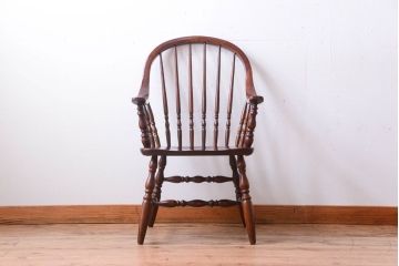 ヴィンテージ家具　柏木工　ビンテージ品　ウィンザーアームチェア(スピンドルバック)(2)