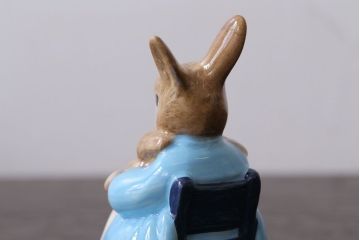 アンティーク雑貨　中古　ROYAL ALBERT(ロイヤルアルバート)　ピーターラビット　フィギュリン　2点セット