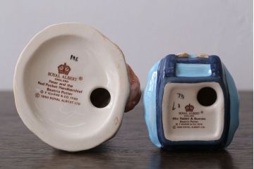 アンティーク雑貨　中古　ROYAL ALBERT(ロイヤルアルバート)　ピーターラビット　フィギュリン　2点セット