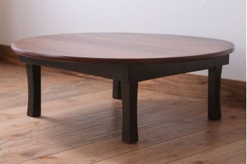 アンティーク家具　和製アンティーク　小さな丸ちゃぶ台(1)