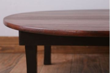 アンティーク家具　和製アンティーク　小さな丸ちゃぶ台(1)