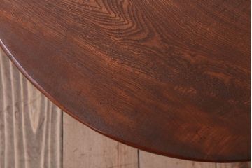 アンティーク家具　和製アンティーク　小さな丸ちゃぶ台(2)