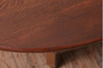 アンティーク家具　和製アンティーク　小さな丸ちゃぶ台(2)