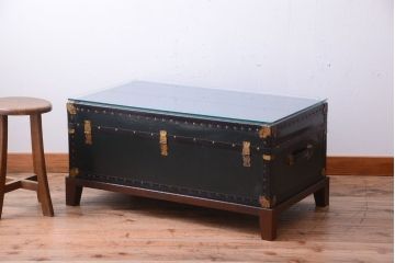 アンティーク家具　アンティーク　トランクセンターテーブル