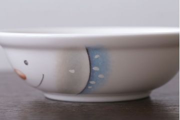 アンティーク雑貨　中古 イギリス ROYAL DOULTON(ロイヤルドルトン)　スノーマン　3点セット(洋食器)