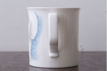 アンティーク雑貨　中古 イギリス ROYAL DOULTON(ロイヤルドルトン)　スノーマン　3点セット(洋食器)