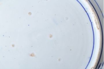 アンティーク雑貨　アンティーク　明治〜大正!図変わり印判皿　1尺1寸(35cm)