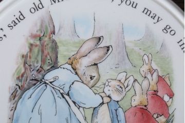 アンティーク雑貨　中古　イギリスWedgwood(ウェッジウッド)　ピーターラビット　ティーポットスタンド