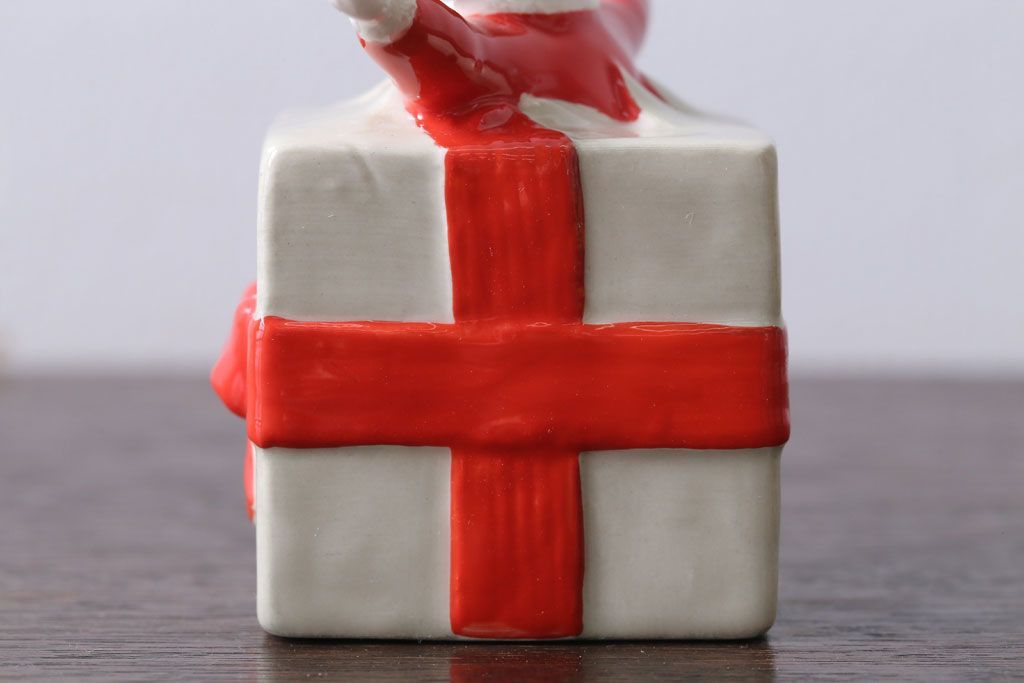 アンティーク雑貨　中古 イギリス ROYAL DOULTON(ロイヤルドルトン)　クリスマスBUNNYKINS　1994