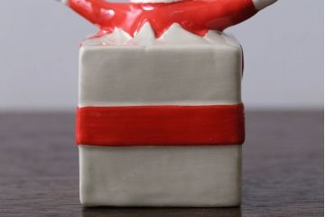 アンティーク雑貨　中古 イギリス ROYAL DOULTON(ロイヤルドルトン)　クリスマスBUNNYKINS　1994