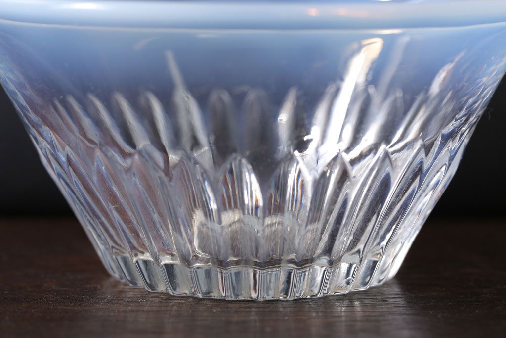 アンティーク雑貨　昭和レトロ　乳白ガラスカップ3点(氷コップ)