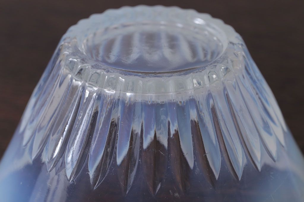 アンティーク雑貨　昭和レトロ　乳白ガラスカップ3点(氷コップ)