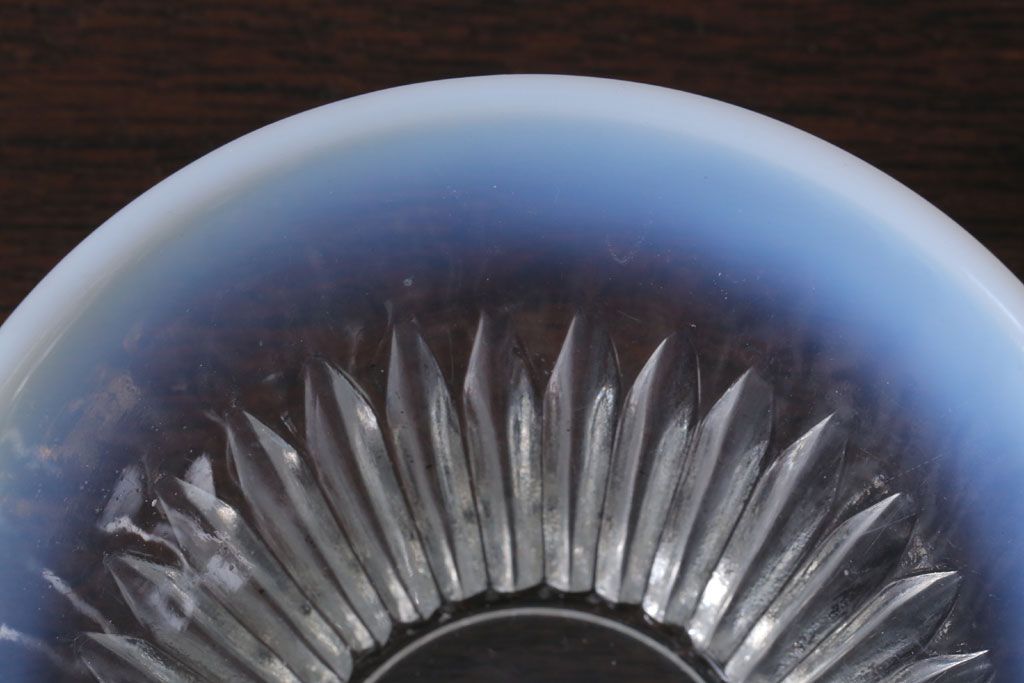 アンティーク雑貨　昭和レトロ　乳白ガラスカップ2点(氷コップ)