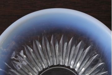 アンティーク雑貨　昭和レトロ　乳白ガラスカップ2点(氷コップ)