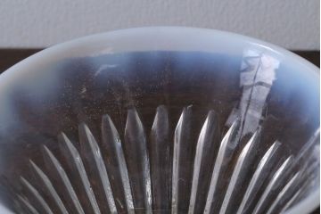 アンティーク雑貨　昭和レトロ　乳白ガラスカップ2点(氷コップ)