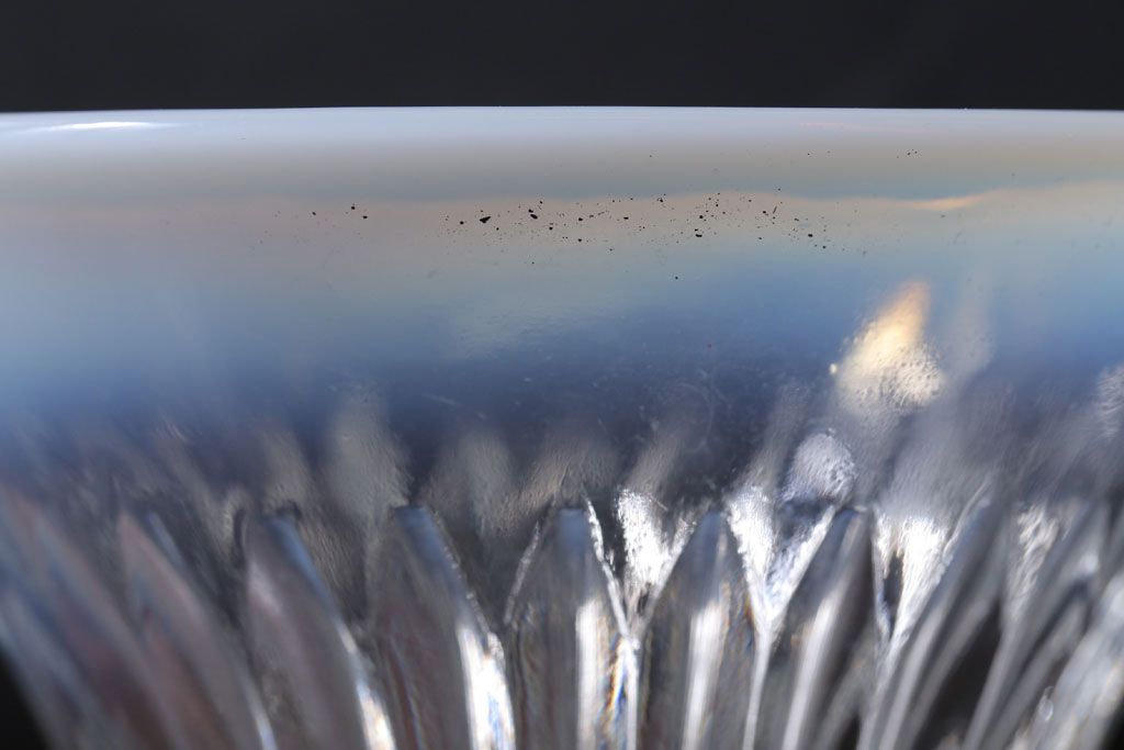 アンティーク雑貨　昭和レトロ　乳白ガラスカップ2点(氷コップ)