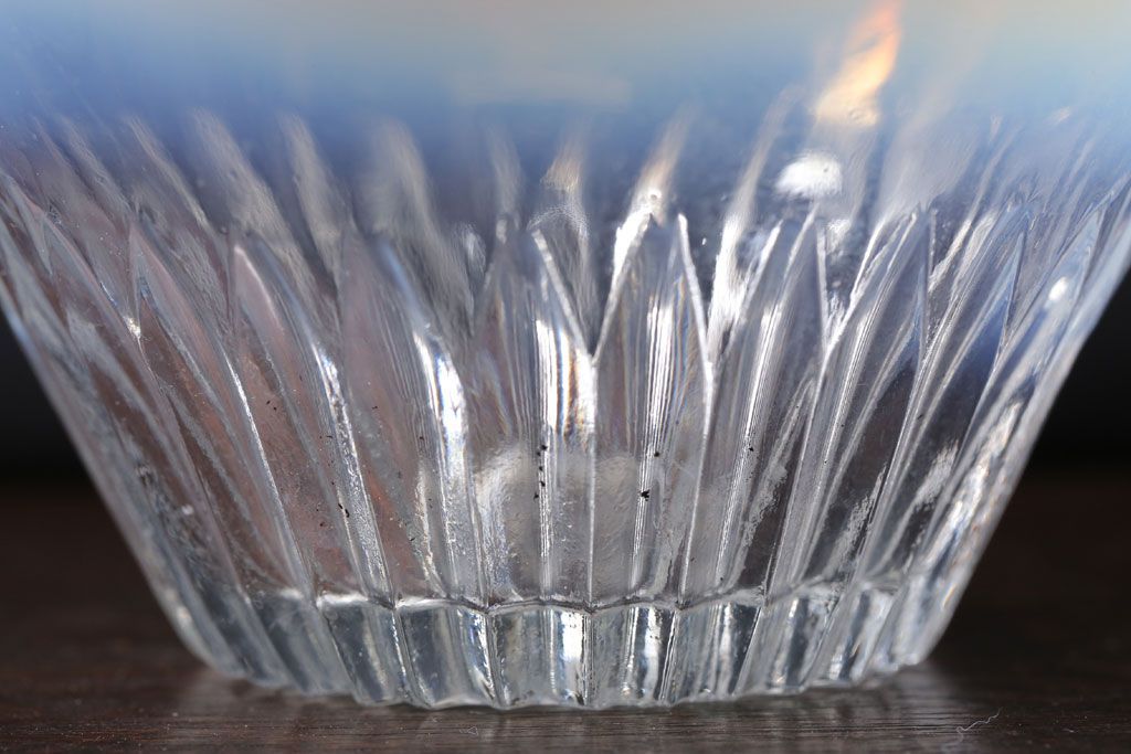 アンティーク雑貨　昭和レトロ　乳白ガラスカップ2点(氷コップ)