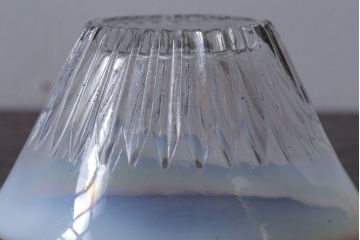 アンティーク雑貨　昭和レトロ　乳白ガラスカップ2点(氷コップ)
