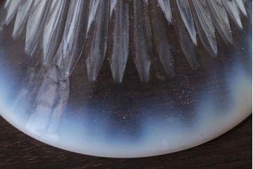 アンティーク雑貨　昭和レトロ　乳白ガラスカップ2点(氷コップ)