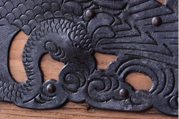 アンティーク家具　古民具・骨董　明治〜大正期　高級品!美しい金具の上質な重ね総桐佐渡箪笥(桐箪笥、桐たんす)