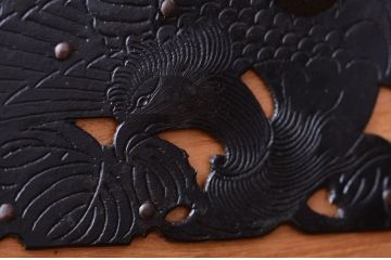 アンティーク家具　古民具・骨董　明治〜大正期　高級品!美しい金具の上質な重ね総桐佐渡箪笥(桐箪笥、桐たんす)