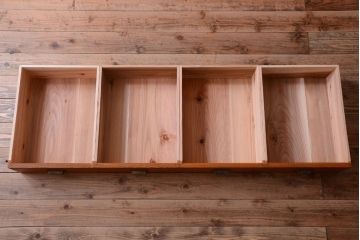 アンティーク家具　和製アンティーク　極めて珍しい逸品　上品な総欅の最高級特大ガラスケース