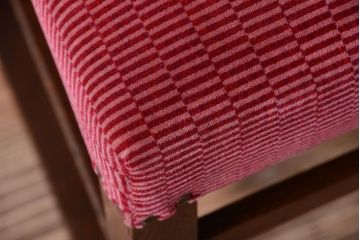 アンティーク家具　大正ロマン　古いナラ材のアンティークチェア(椅子)(1)