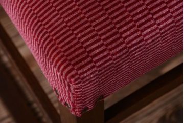 アンティーク家具　大正ロマン　古いナラ材のアンティークチェア(椅子)(2)