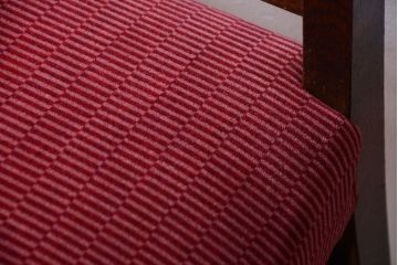 アンティーク家具　大正ロマン　古いナラ材のアンティークチェア2脚セット(椅子)