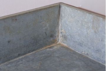 アンティーク雑貨　アンティーク　古い木製のコレクションボックス(ガラスケース)(1)