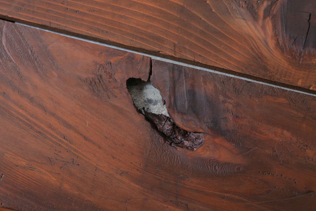 アンティーク雑貨　アンティーク　古い木製のコレクションボックス(ガラスケース)(1)