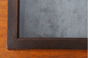 アンティーク家具　アンティーク　古い木製のコレクションボックス(2)