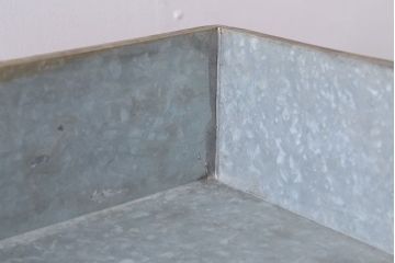 アンティーク家具　アンティーク　古い木製のコレクションボックス(2)