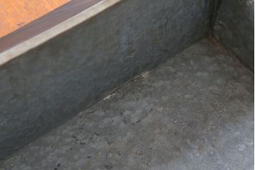 アンティーク家具　アンティーク　古い木製のコレクションボックス(3)