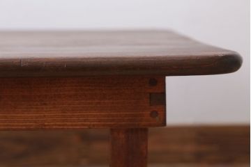 アンティーク家具　和製アンティーク　小さな角ちゃぶ台(2)
