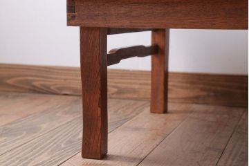 アンティーク家具　和製アンティーク　小さな角ちゃぶ台(2)