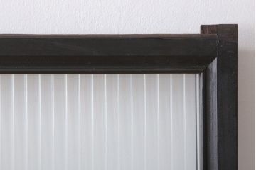 和製アンティーク　モールガラス入り!引き戸4枚セット(窓)