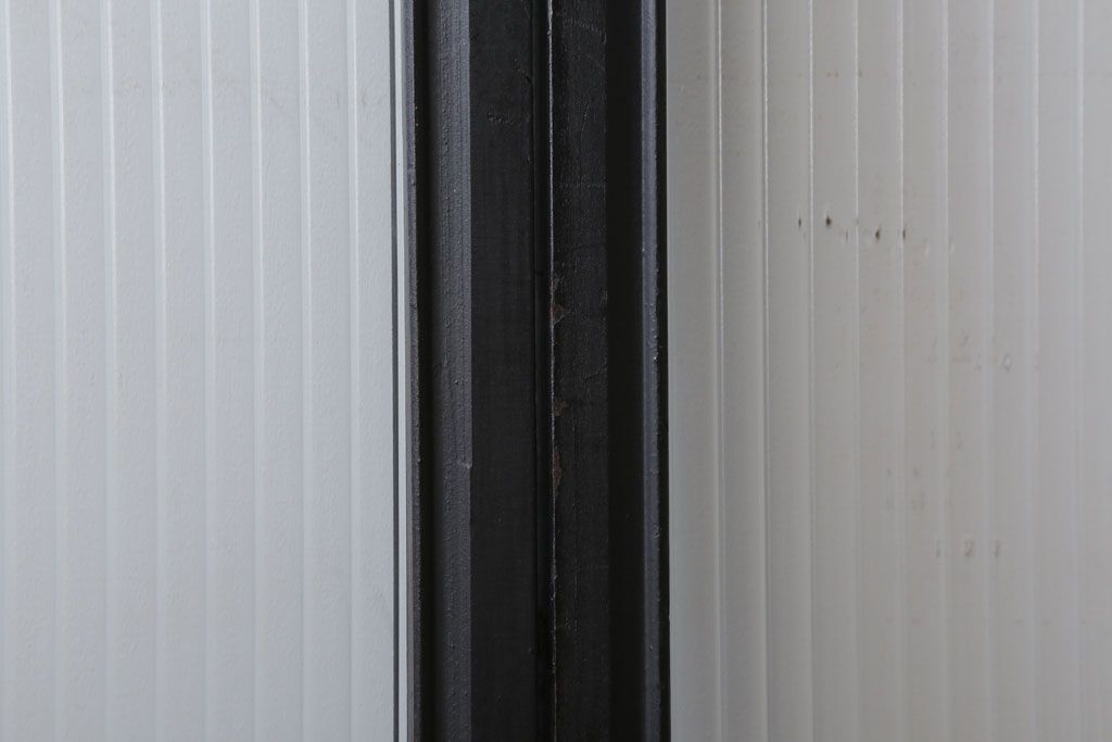 和製アンティーク　モールガラス入り!引き戸4枚セット(窓)