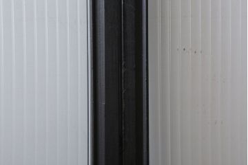 和製アンティーク　モールガラス入り!引き戸4枚セット(窓)