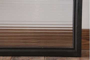 和製アンティーク　モールガラス入り!引き戸4枚セット(窓)