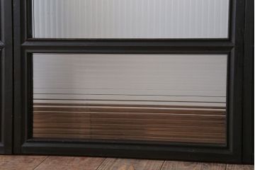 和製アンティーク　モールガラス入り!引き戸4枚セット(窓)