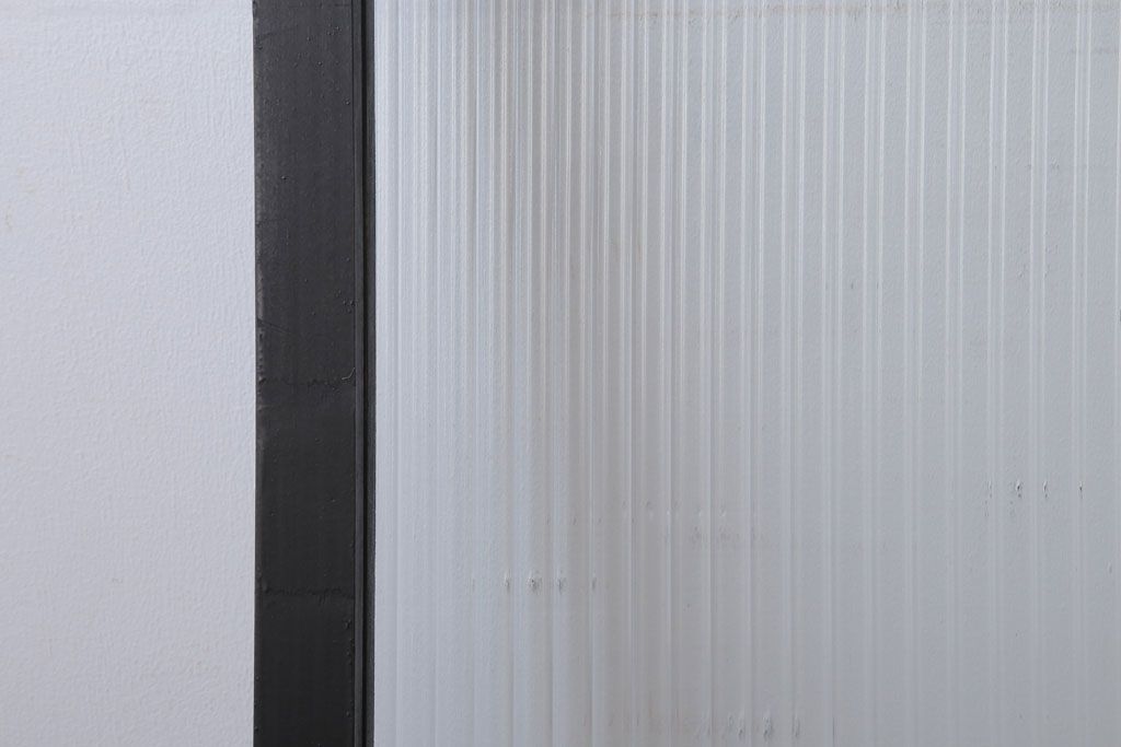 和製アンティーク　モールガラス入り!引き戸4枚セット(窓)