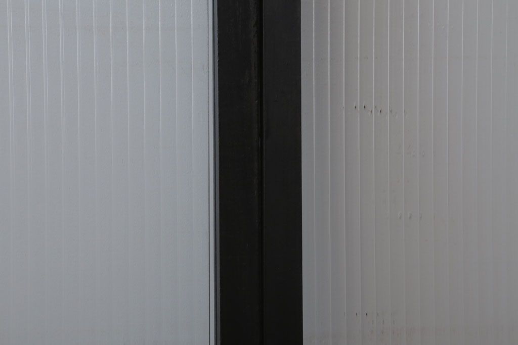 和製アンティーク　モールガラス入り!引き戸4枚セット(窓)