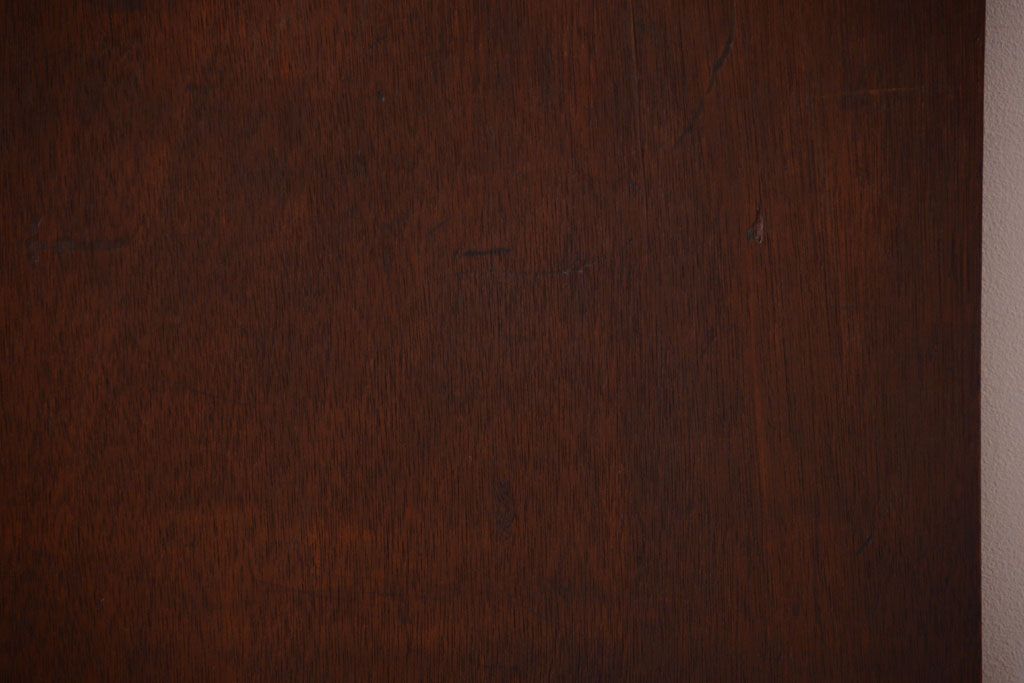 昭和レトロ　モールガラス窓付き!古い木のアンティークドア(扉)