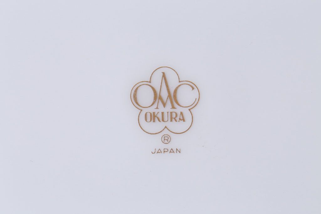 アンティーク雑貨　中古　大倉陶園　パーティープレート