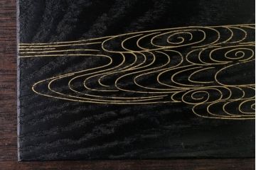 アンティーク雑貨　中古　象彦　蒔絵菓子皿5枚(銘々皿)